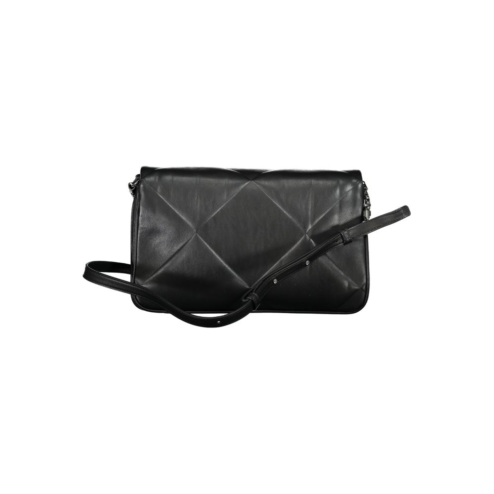 Calvin Klein Black Polyester Women Shoulder Bag - ClickThatClicks 