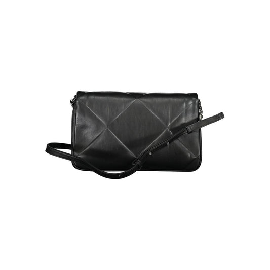 Calvin Klein Black Polyester Women Shoulder Bag - ClickThatClicks 