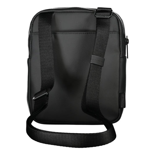 Calvin Klein Sleek Black Recycled Polyester Shoulder Bag - ClickThatClicks 