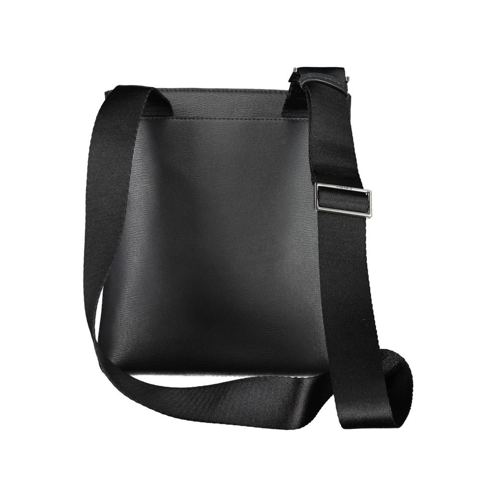 Calvin Klein Eco-Conscious Black Shoulder Bag with Logo - ClickThatClicks 