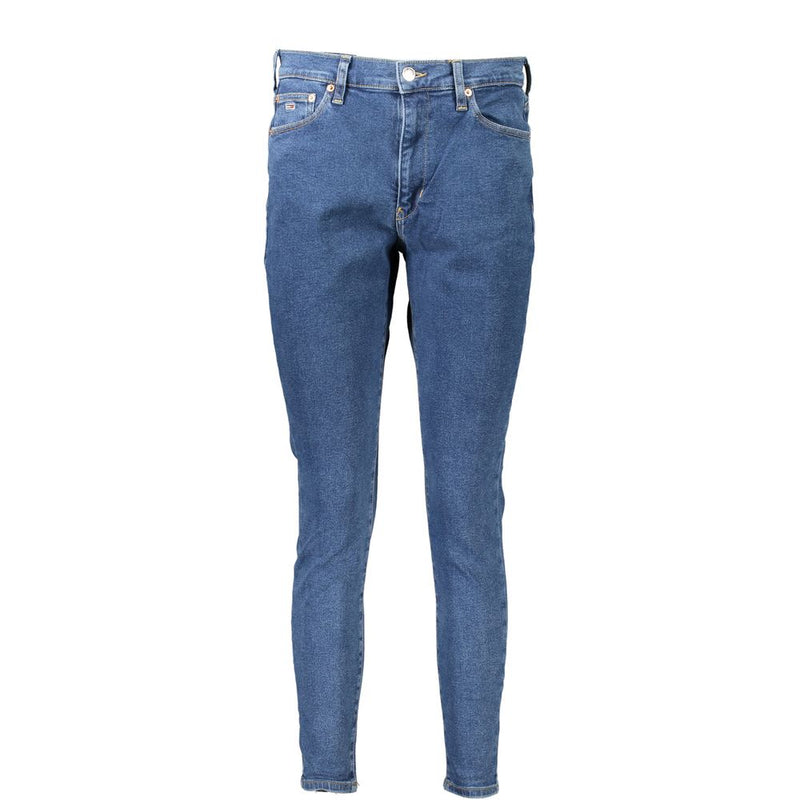 Tommy Hilfiger Blue Cotton Women Jeans
