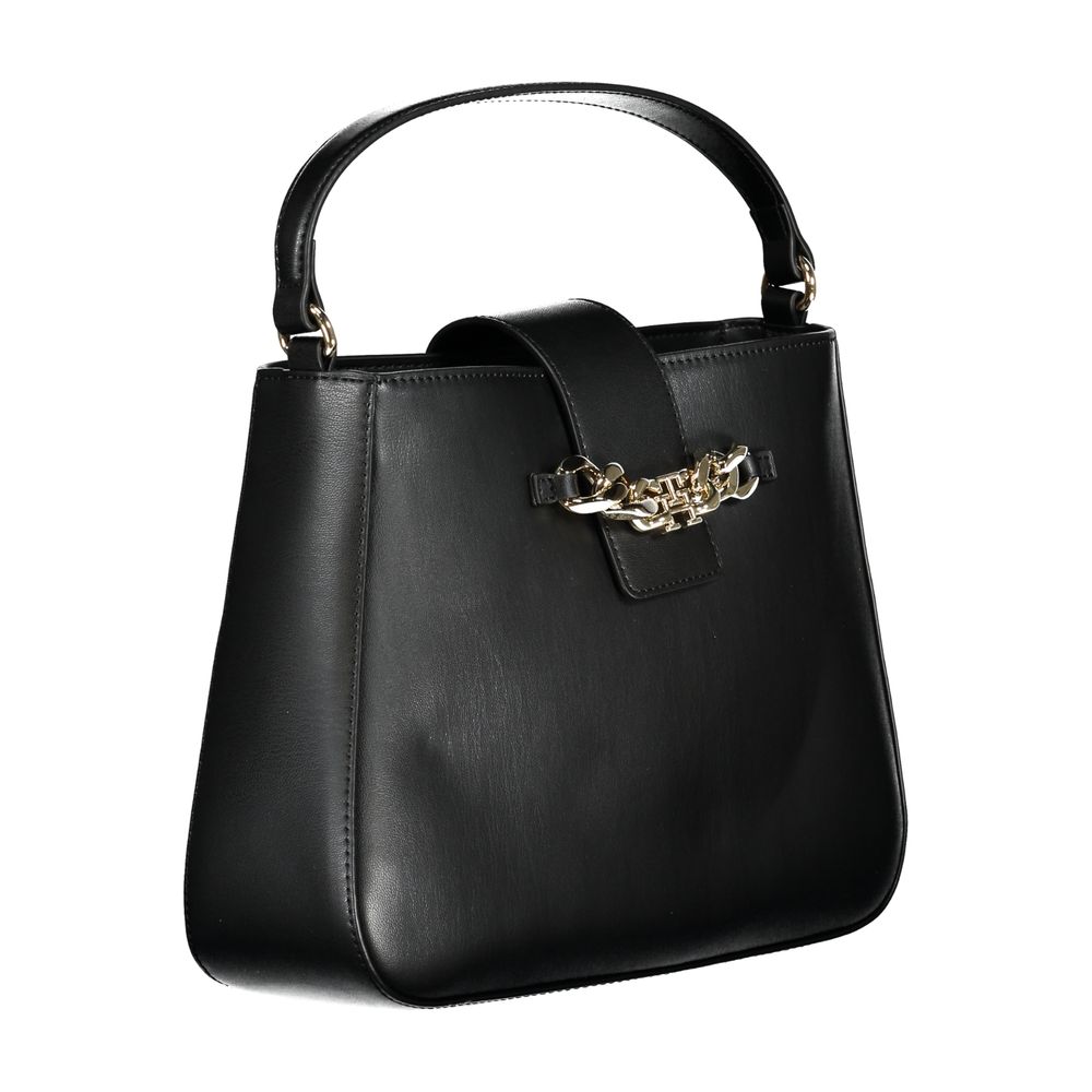Tommy Hilfiger Nero Poliuretano Women Handbag - ClickThatClicks 