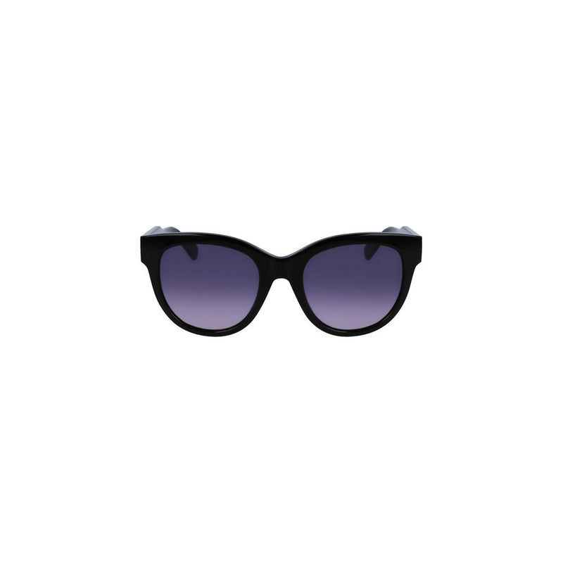 Liu Jo Black Acetate Women Sunglasses
