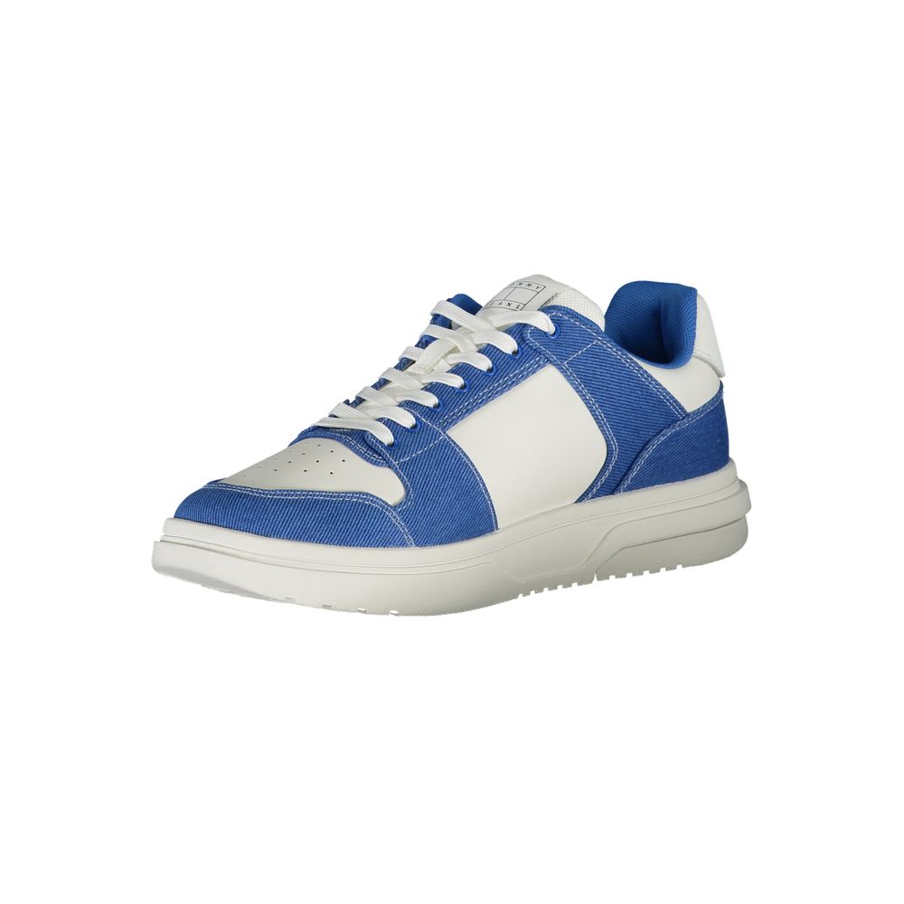 Tommy Hilfiger Bianco Polyurethane Men Sneaker - ClickThatClicks 