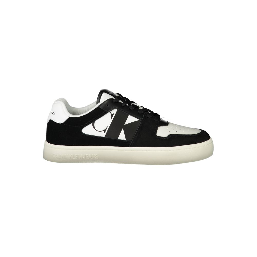 Calvin Klein White Polyester Men's Sneaker - ClickThatClicks 