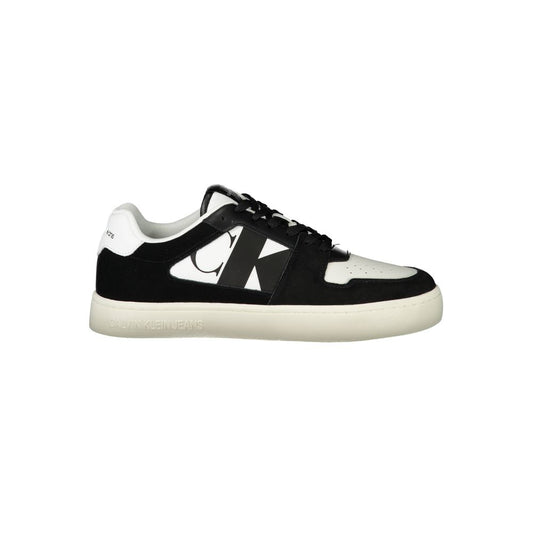 Calvin Klein White Polyester Men's Sneaker - ClickThatClicks 