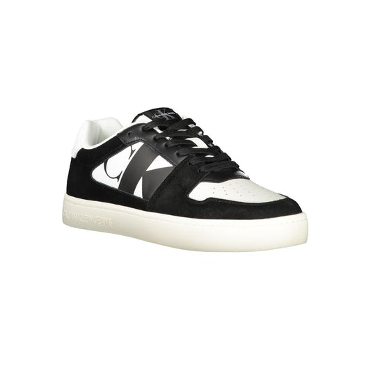 Calvin Klein White Polyester Men's Sneaker - ClickThatClicks 