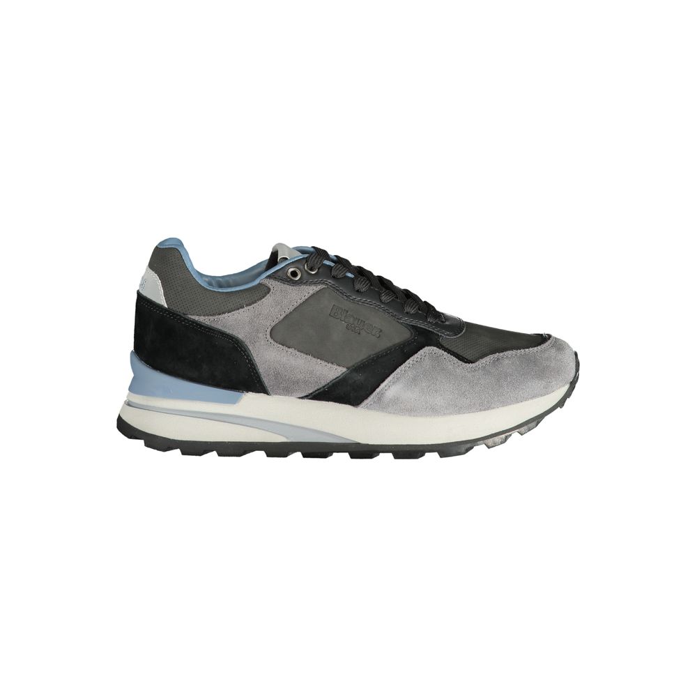 Blauer Grigio Poliuretano Men Sneaker - ClickThatClicks 