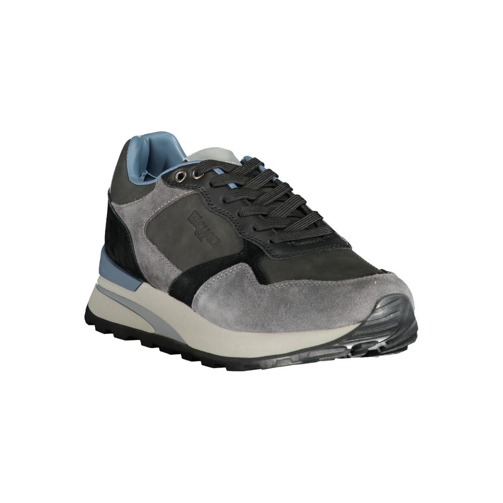 Blauer Grigio Poliuretano Men Sneaker - ClickThatClicks 