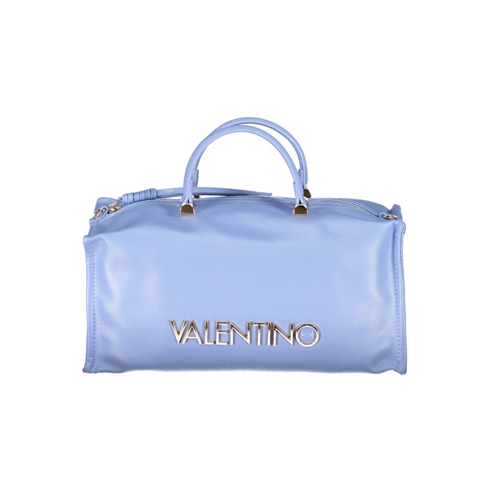 Mario Valentino Azzurro Polyurethane Women Handbag - ClickThatClicks 
