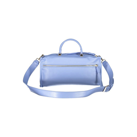 Mario Valentino Azzurro Polyurethane Women Handbag - ClickThatClicks 