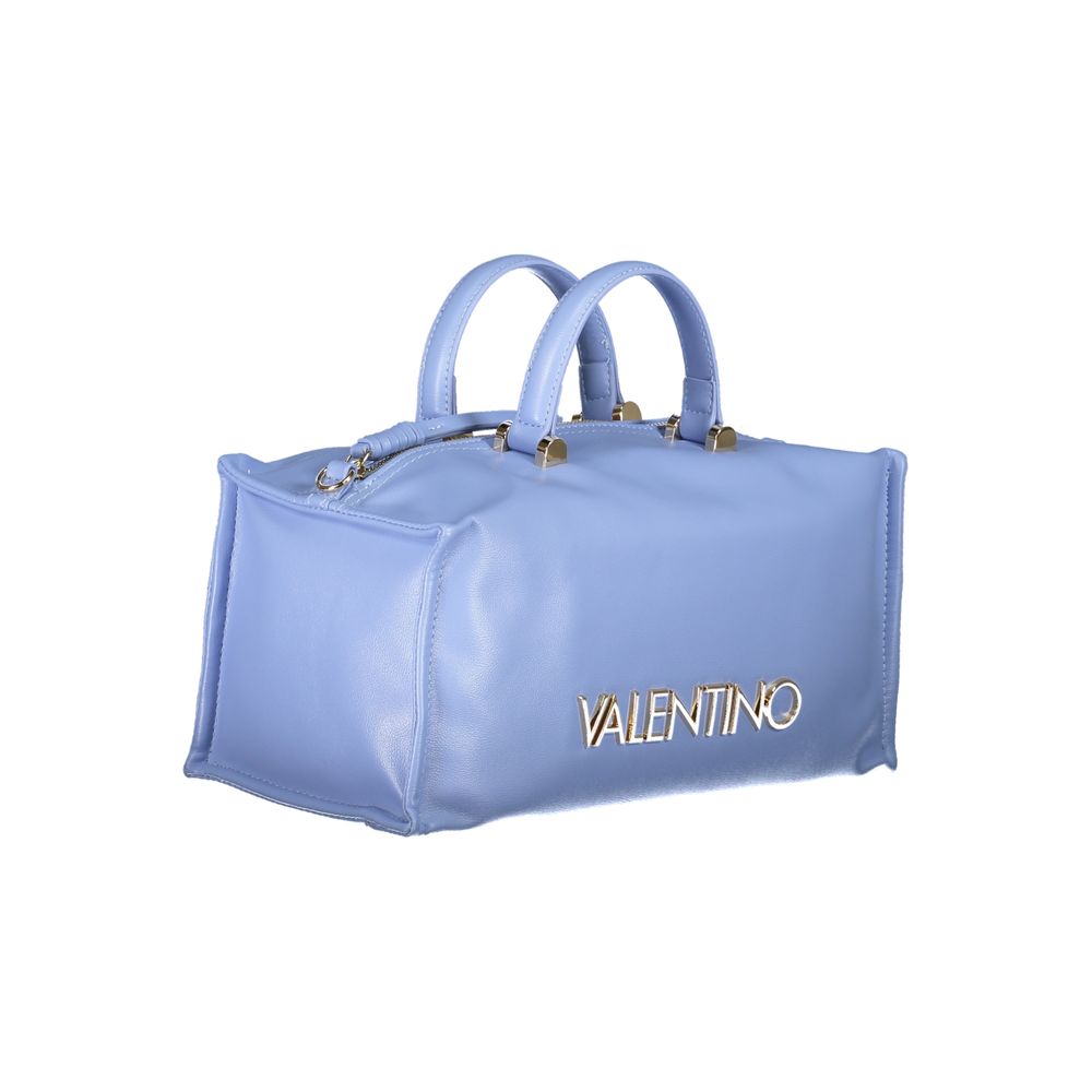 Mario Valentino Azzurro Polyurethane Women Handbag - ClickThatClicks 
