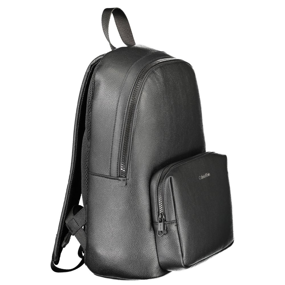 Calvin Klein Nero Poliuretano Men Backpack - ClickThatClicks 