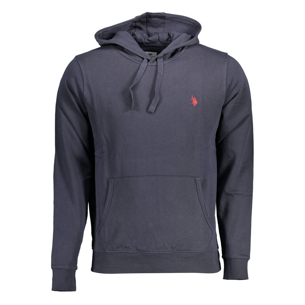 U.S. POLO ASSN. Blue Cotton Men Sweatshirt - ClickThatClicks 