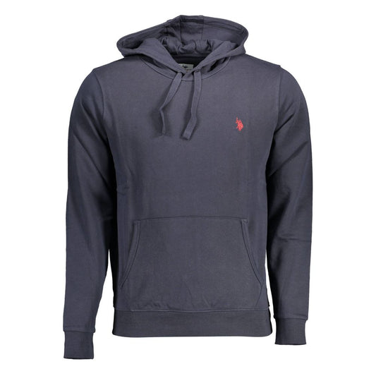 U.S. POLO ASSN. Blue Cotton Men Sweatshirt - ClickThatClicks 