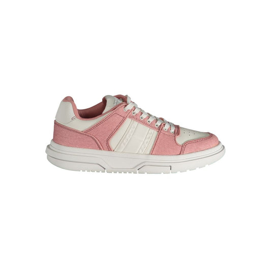 Tommy Hilfiger Rosa Poliuretano Donna Sneaker - ClickThatClicks 