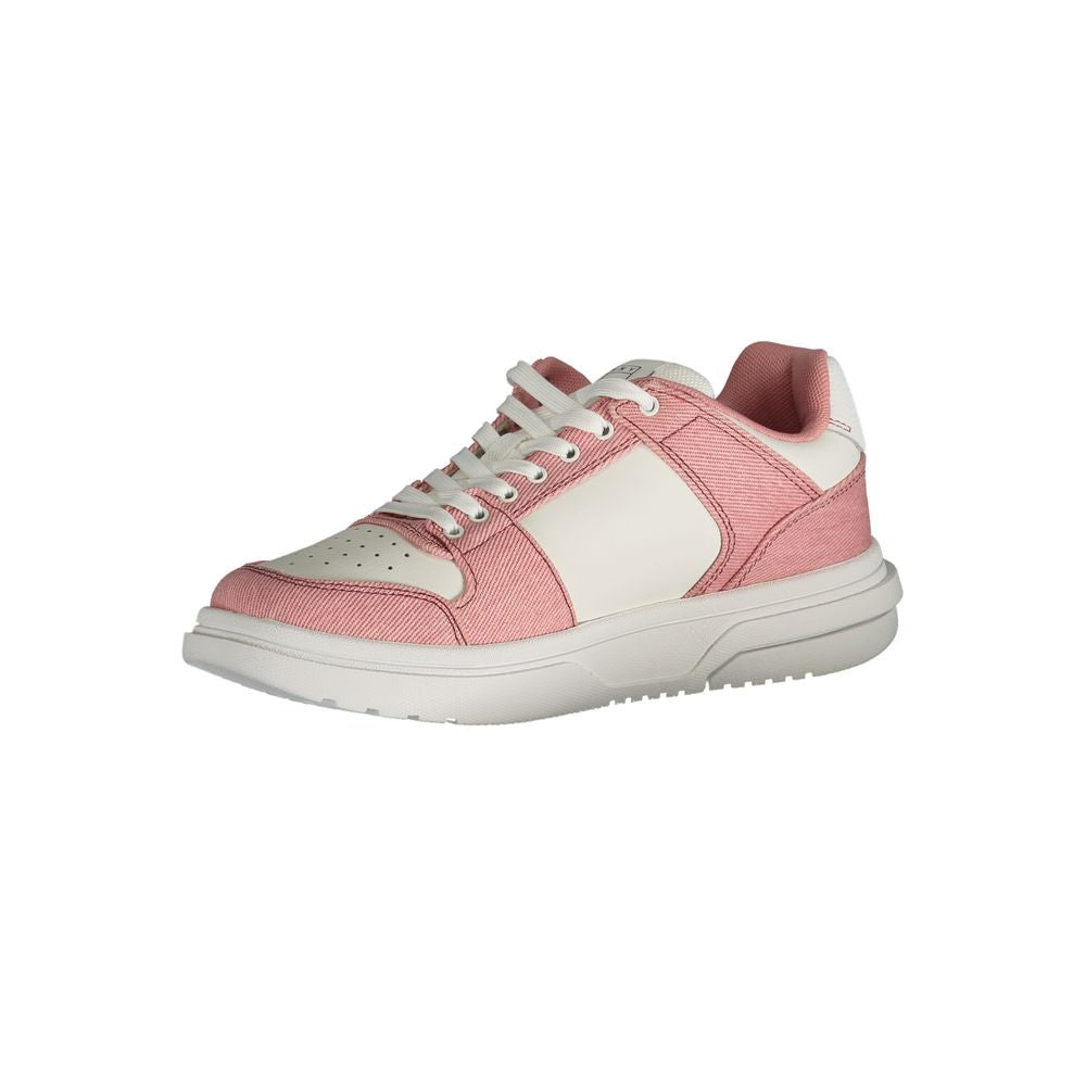 Tommy Hilfiger Rosa Poliuretano Donna Sneaker - ClickThatClicks 
