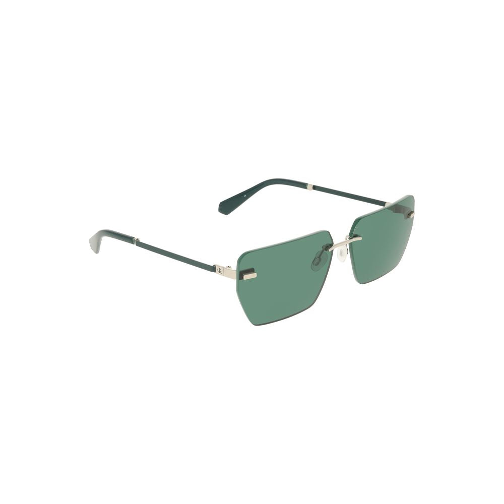 Calvin Klein Verde Metallo Mens Sunglasses - ClickThatClicks 
