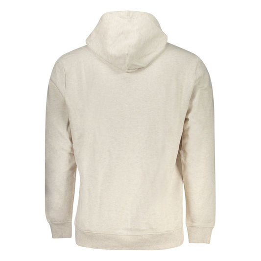 Tommy Hilfiger Beige Cotton Men's Hoodie - ClickThatClicks 