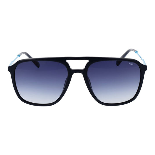 Fila Black Cellulose Acetate Sunglasses - ClickThatClicks 