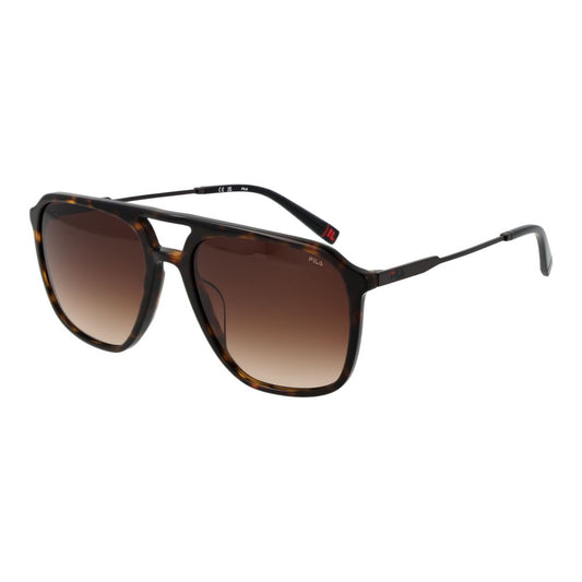 Fila Brown Cellulose Acetate Sunglasses - ClickThatClicks 