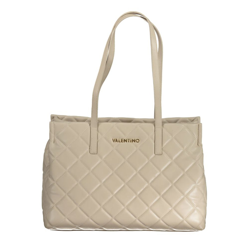 Mario Valentino Beige Polyethylene Handbag