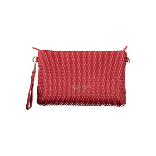 Mario Valentino Red Polyurethane Women Handbag - ClickThatClicks 