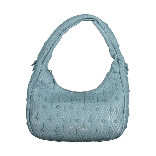 Mario Valentino Blue Polyurethane Women Shoulder Bag - ClickThatClicks 