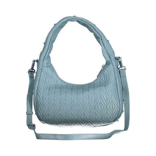 Mario Valentino Blue Polyurethane Women Shoulder Bag - ClickThatClicks 