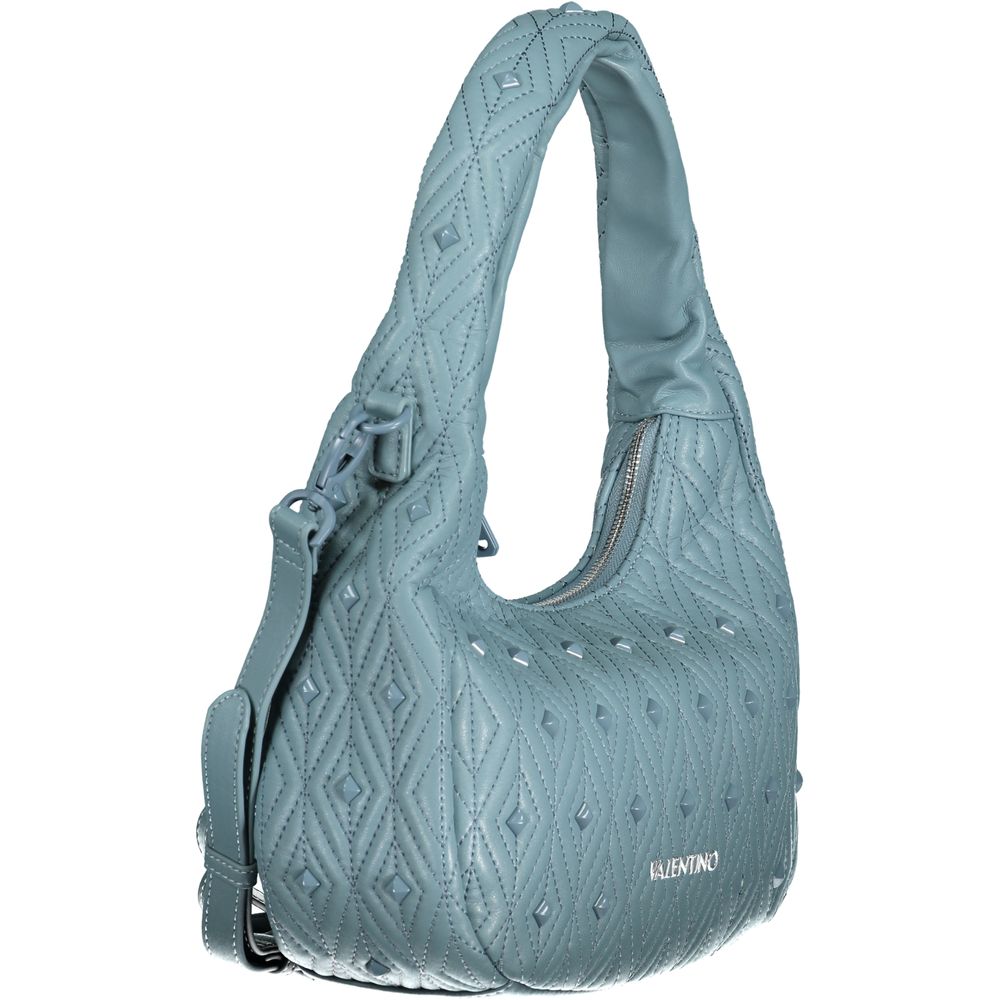 Mario Valentino Blue Polyurethane Women Shoulder Bag - ClickThatClicks 