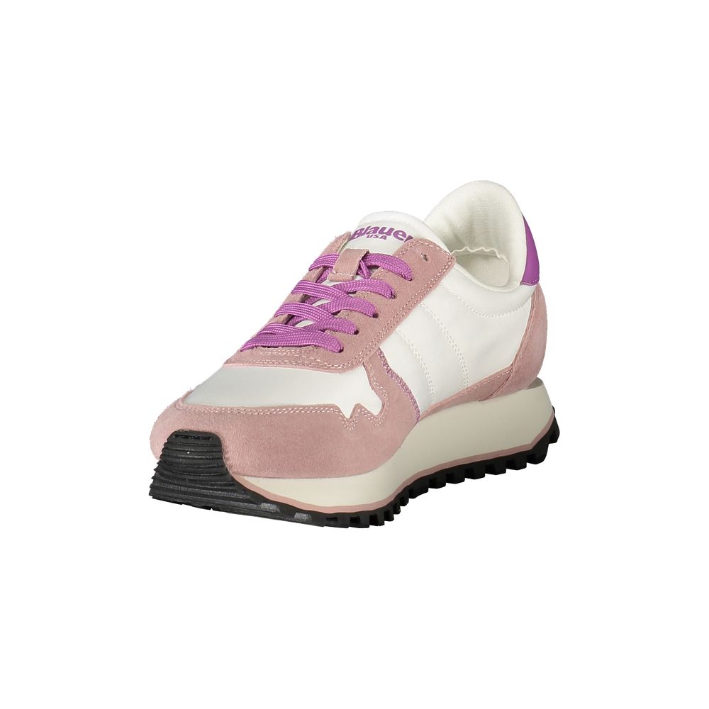 Blauer Bianco Polyurethane Women Sneaker - ClickThatClicks 