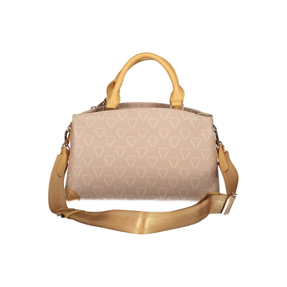 Mario Valentino Beige Polyurethane Women Handbag - ClickThatClicks 
