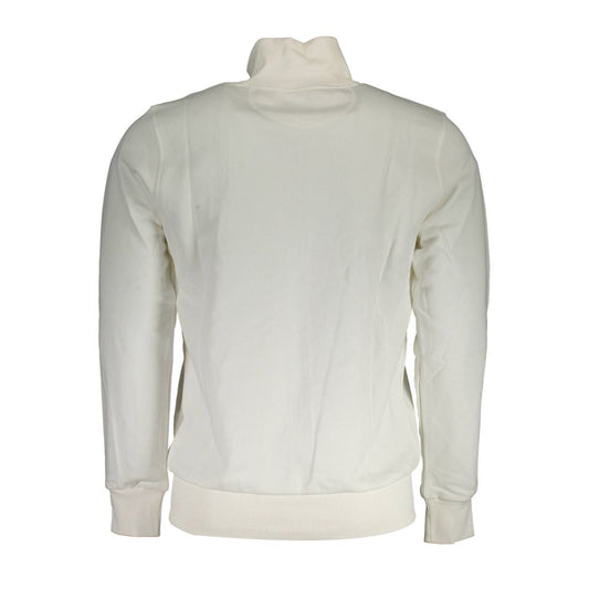 La Martina Bianco Cotton Mens Sweatshirt - ClickThatClicks 
