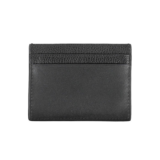 Calvin Klein Black Leather Mens Wallet Holder - ClickThatClicks 