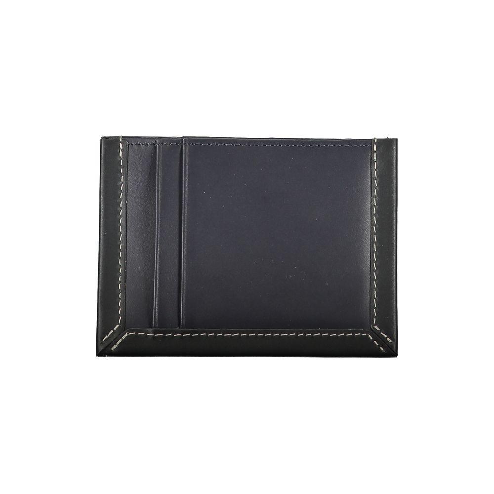 Tommy Hilfiger Blue Leather Men Wallet - ClickThatClicks 