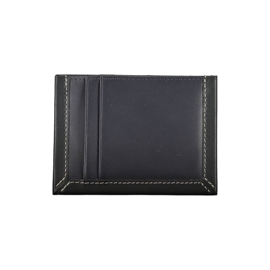 Tommy Hilfiger Blue Leather Men Wallet - ClickThatClicks 