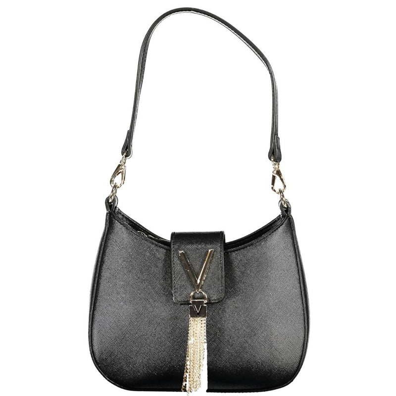 Mario Valentino Black Polyethylene Women Handbag