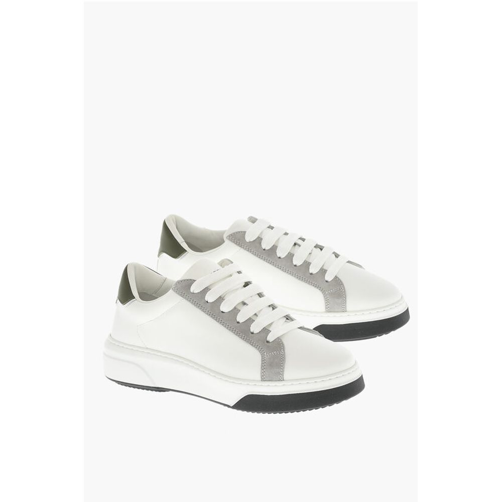 Dsquared² Leather BUMPER Low-Top Sneakers
