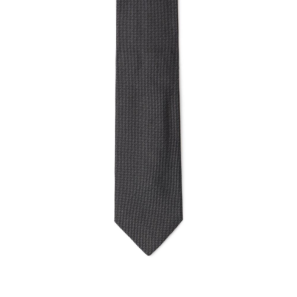 Jil Sander Gray Silk Tie - ClickThatClicks 
