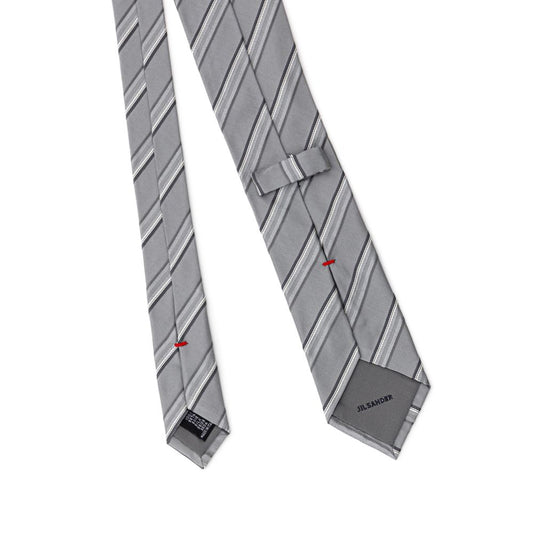 Jil Sander Black Silk Tie - ClickThatClicks 
