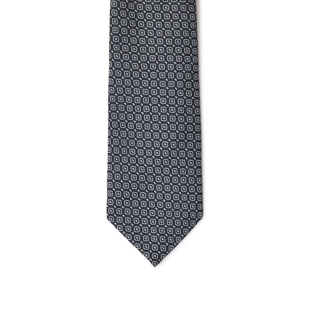 Jil Sander Gray Silk Tie - ClickThatClicks 