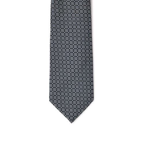 Jil Sander Gray Silk Tie - ClickThatClicks 