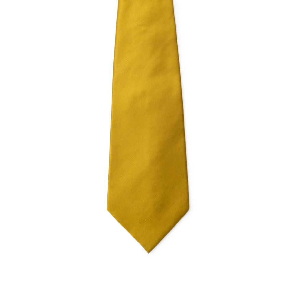 Dolce & Gabbana Yellow Silk Tie - ClickThatClicks 