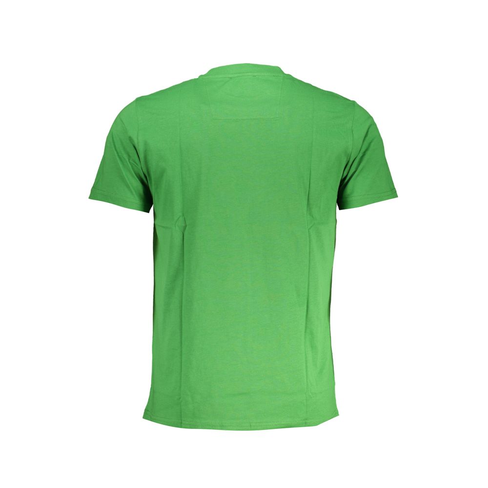 Cavalli Class Verde Cotton Men T-Shirt - ClickThatClicks 