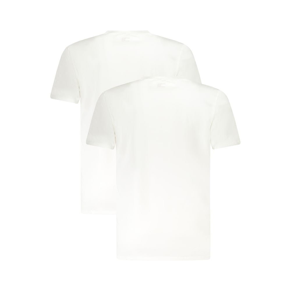Tommy Hilfiger White Cotton Men Underwear Shirt - ClickThatClicks 