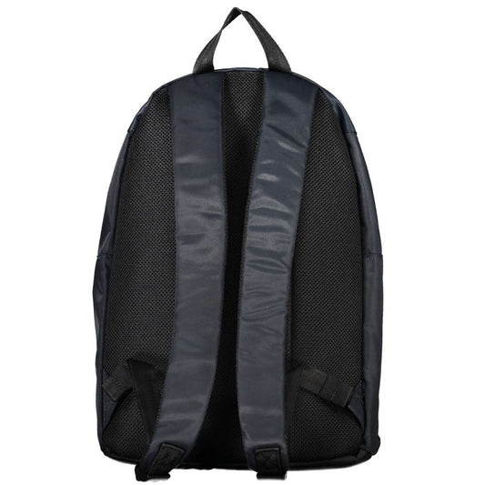 Tommy Hilfiger Blue Polyester Men Backpack - ClickThatClicks 