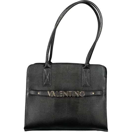 Mario Valentino Nero Poliuretano Women Handbag - ClickThatClicks 