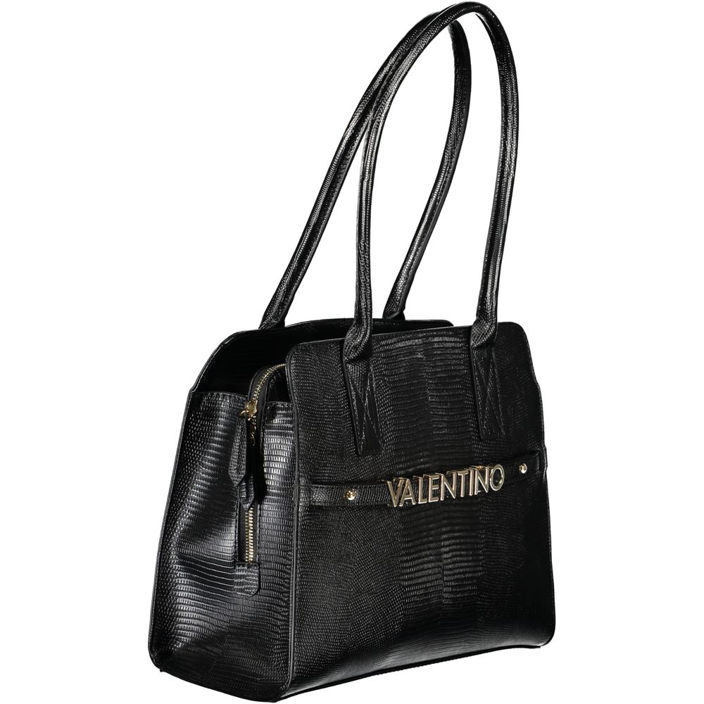 Mario Valentino Nero Poliuretano Women Handbag - ClickThatClicks 