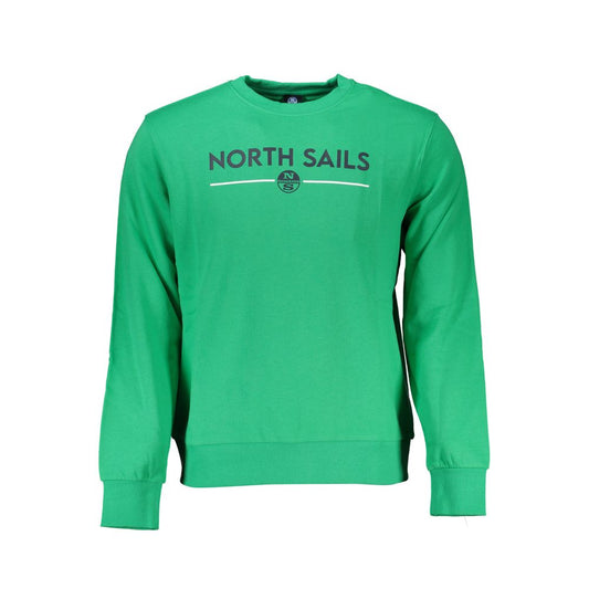 North Sails Verde Cotton Men Sweatshirt - ClickThatClicks 