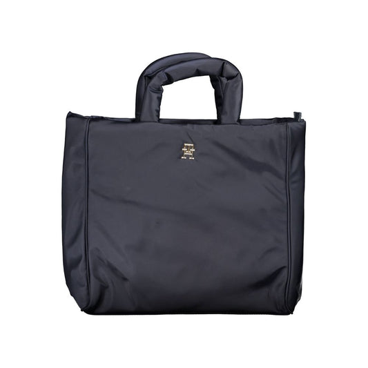 Tommy Hilfiger Blue Polyester Women Handbag - ClickThatClicks 